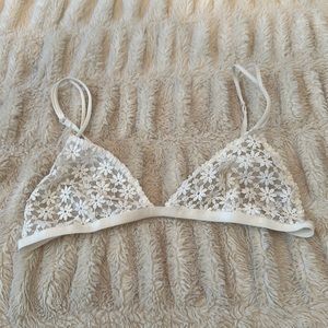 Bralette- White- Size Medium